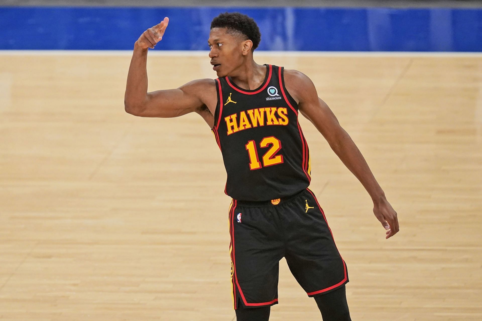 The Utah Jazz could go after De&#039;Andre Hunter of the Atlanta Hawks under various trade scenarios. [Photo: Soaring Down South]