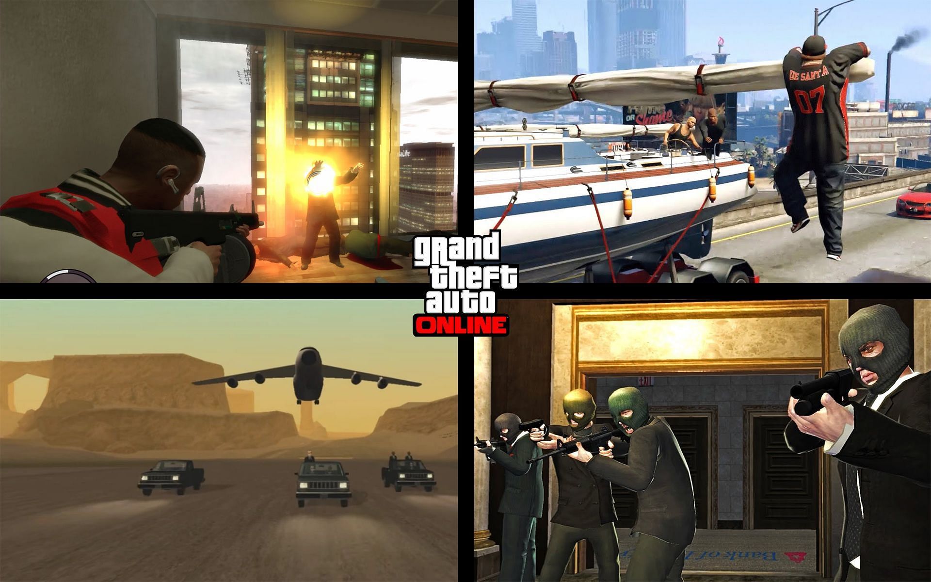The GTA Series spans a couple of decades, and this is the best from them. (Image via Sportskeeda)