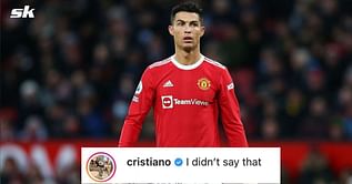 “I didn’t say that” - Cristiano Ronaldo rubbishes ‘I’m not finished’ comments after Manchester United vs Brentford