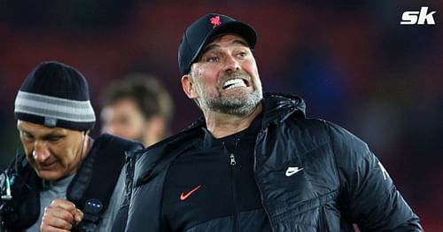 Liverpool manager Jurgen Klopp reacts after a game.