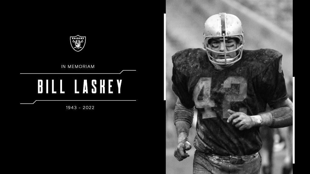 Former Raiders linebacker Bill Laskey (Courtesy of Raiders.com)