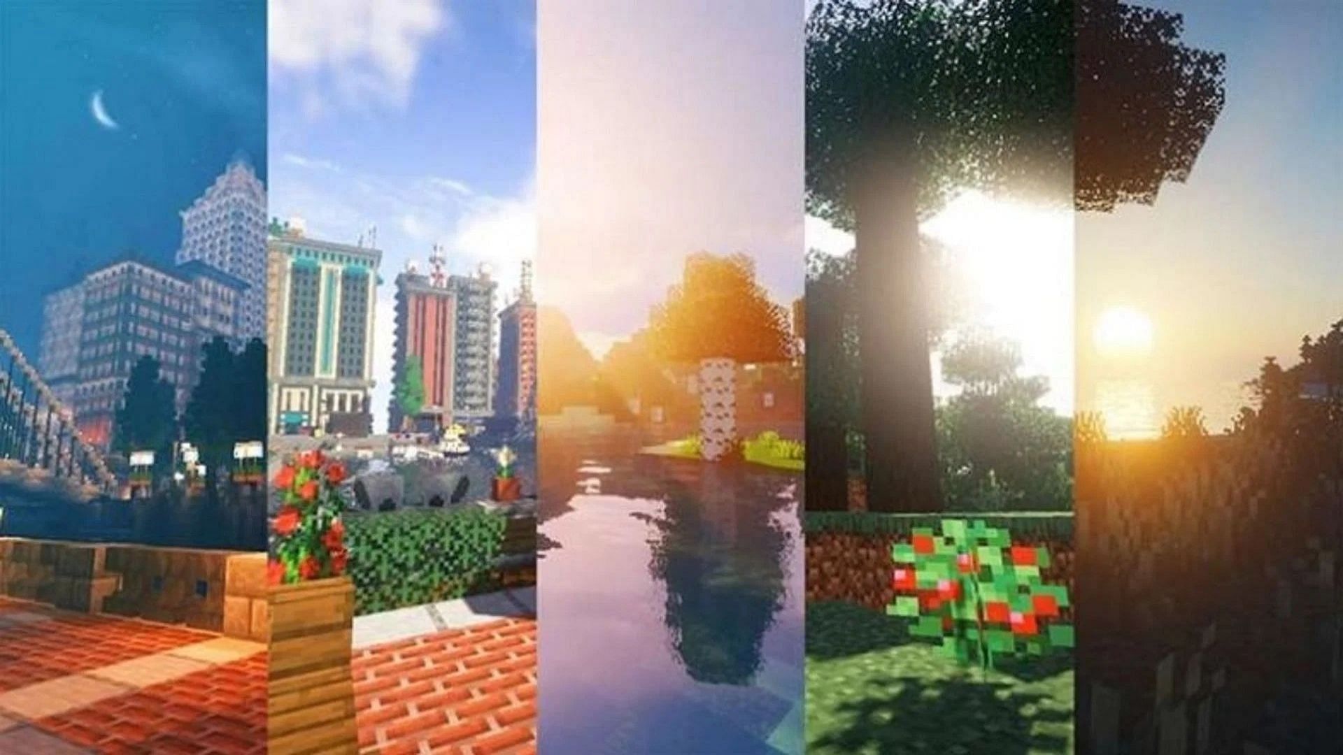Some mods completely overhaul Minecraft (Image via Mojang)