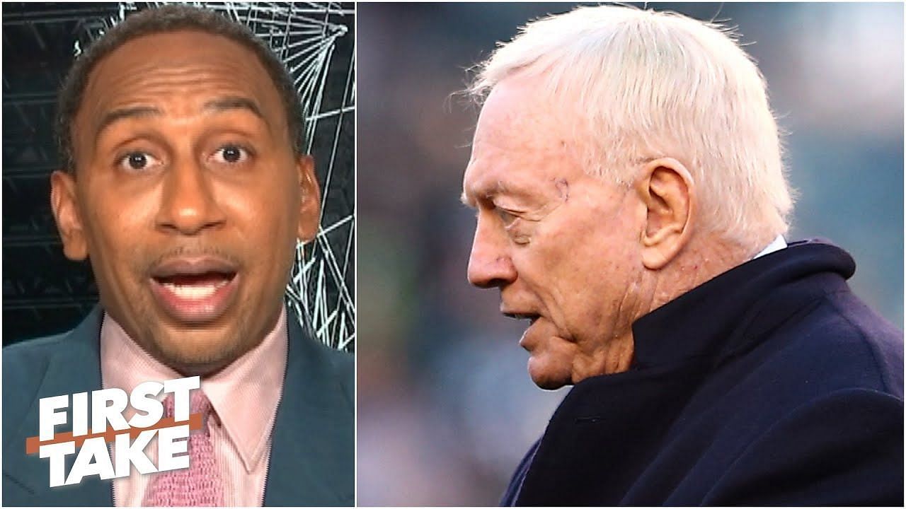 Stephen A. Smith trolled Jerry Jones before saying he wants Dallas to win the Super Bowl Mandatory Credit: IMDb