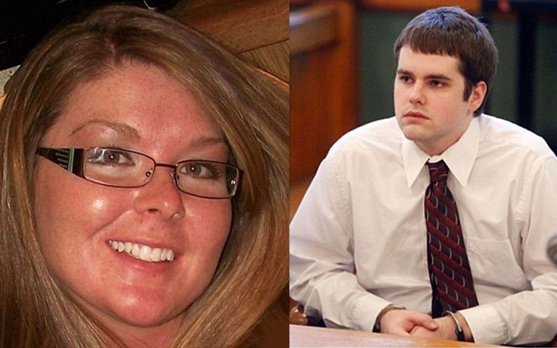 Lisa Techel (left) and Seth Techel in court (right) (Image via Daily Mail)
