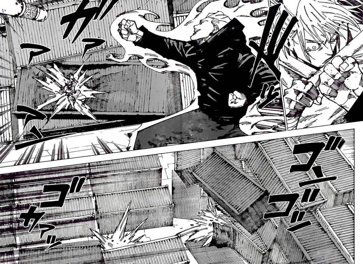 Jujutsu Kaisen chapter 186: Hakari gets the upper hand in his fight