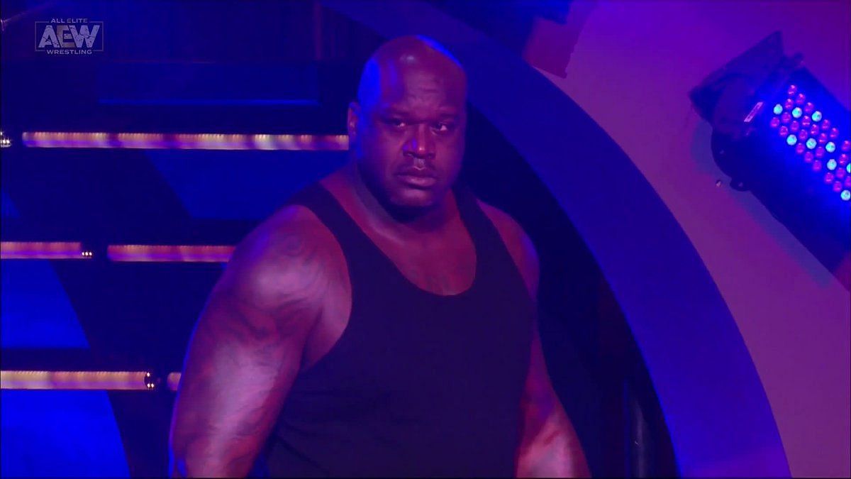 Shaquille O&#039;Neal wrestled in AEW in 2021