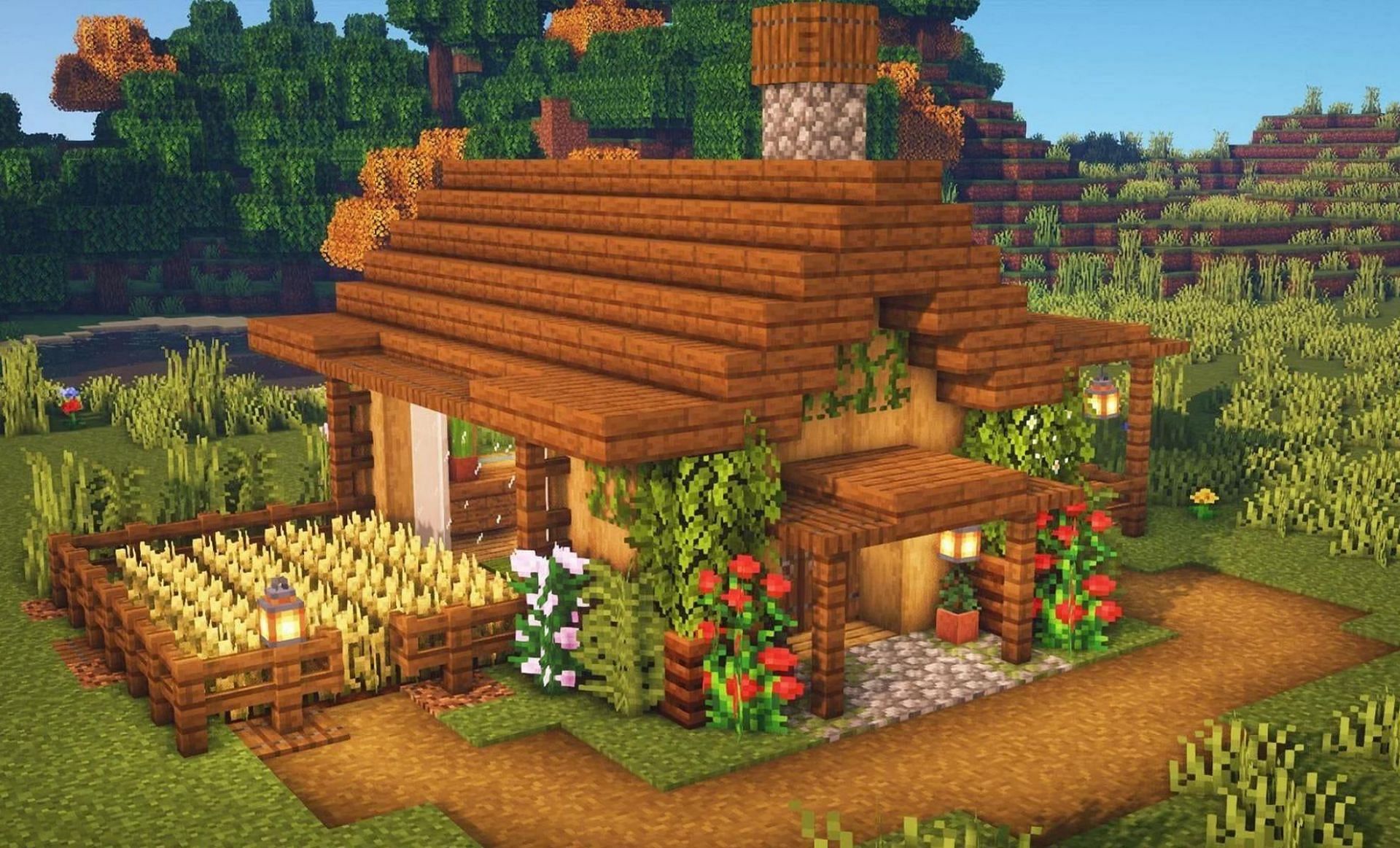 Cottage design (Image via u/eiro-gg on Reddit)