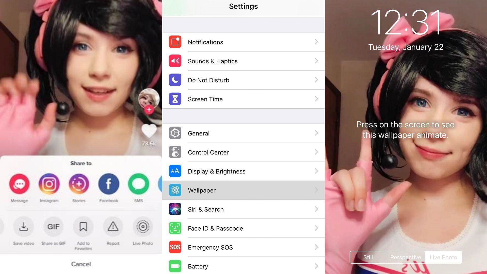 How to Make a Live Wallpaper from TikTok on iPhone  iGeeksBlog