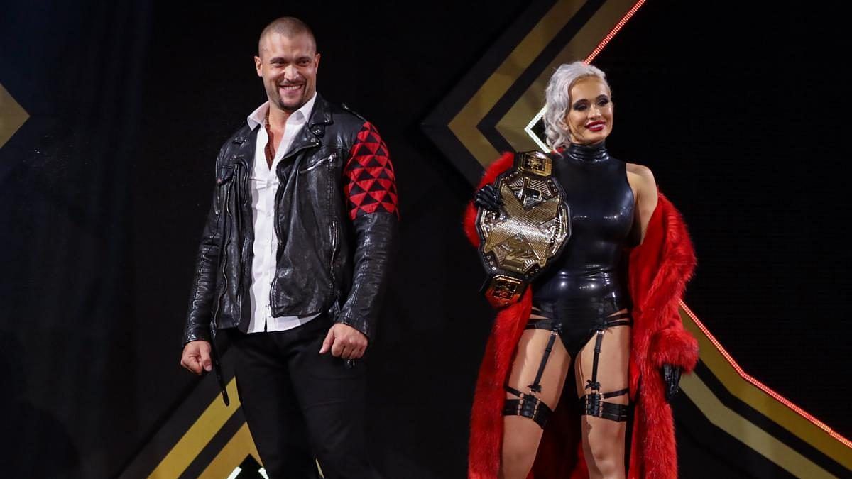 Killer Kross (left) and Scarlett Bordeaux (right)