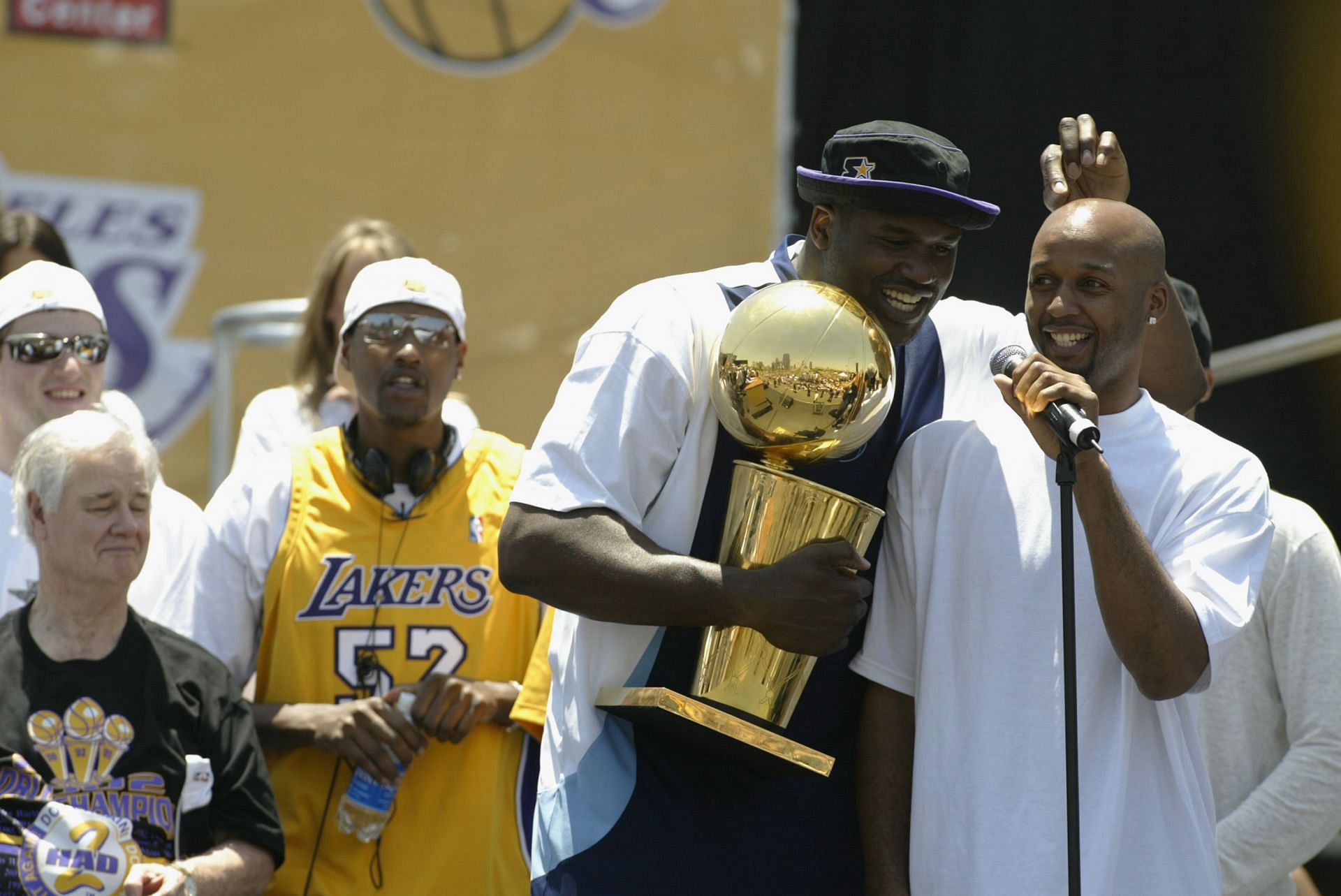 LA Lakers&#039; championship parade.