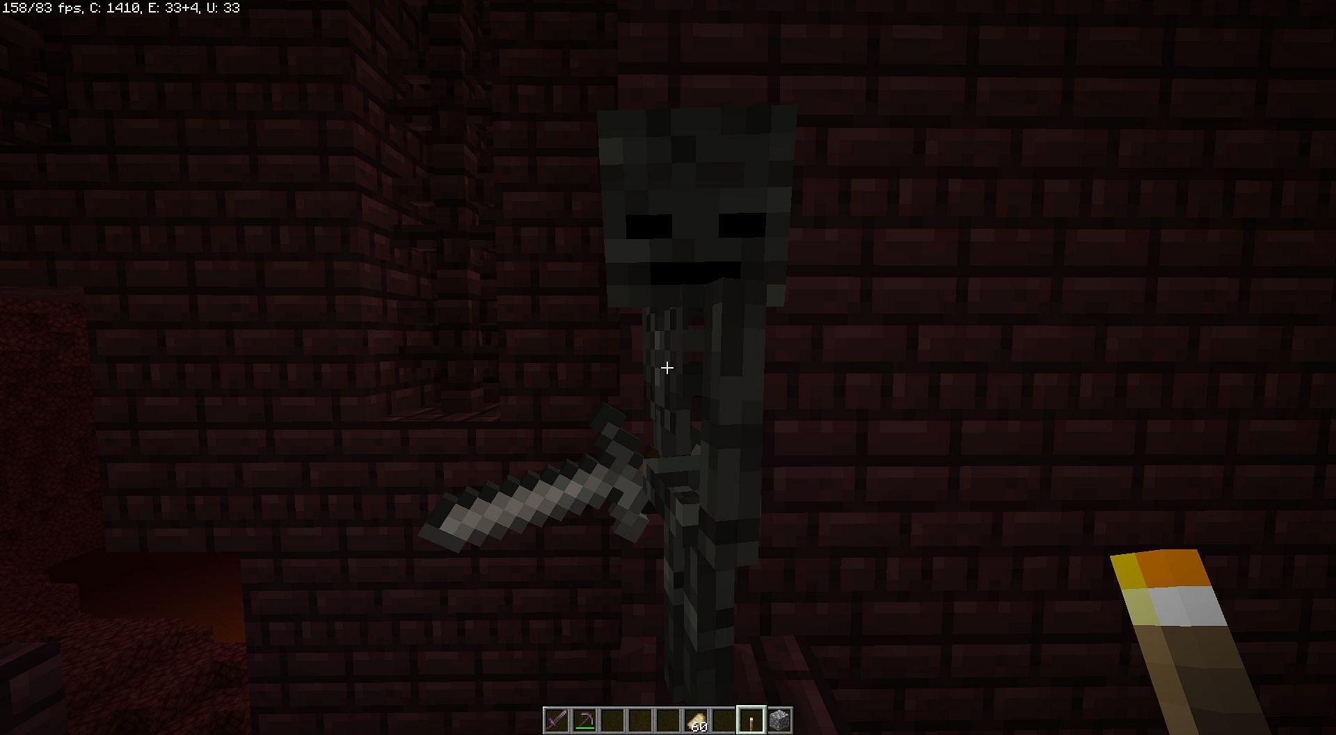 Wither skeleton (Image via Minecraft)