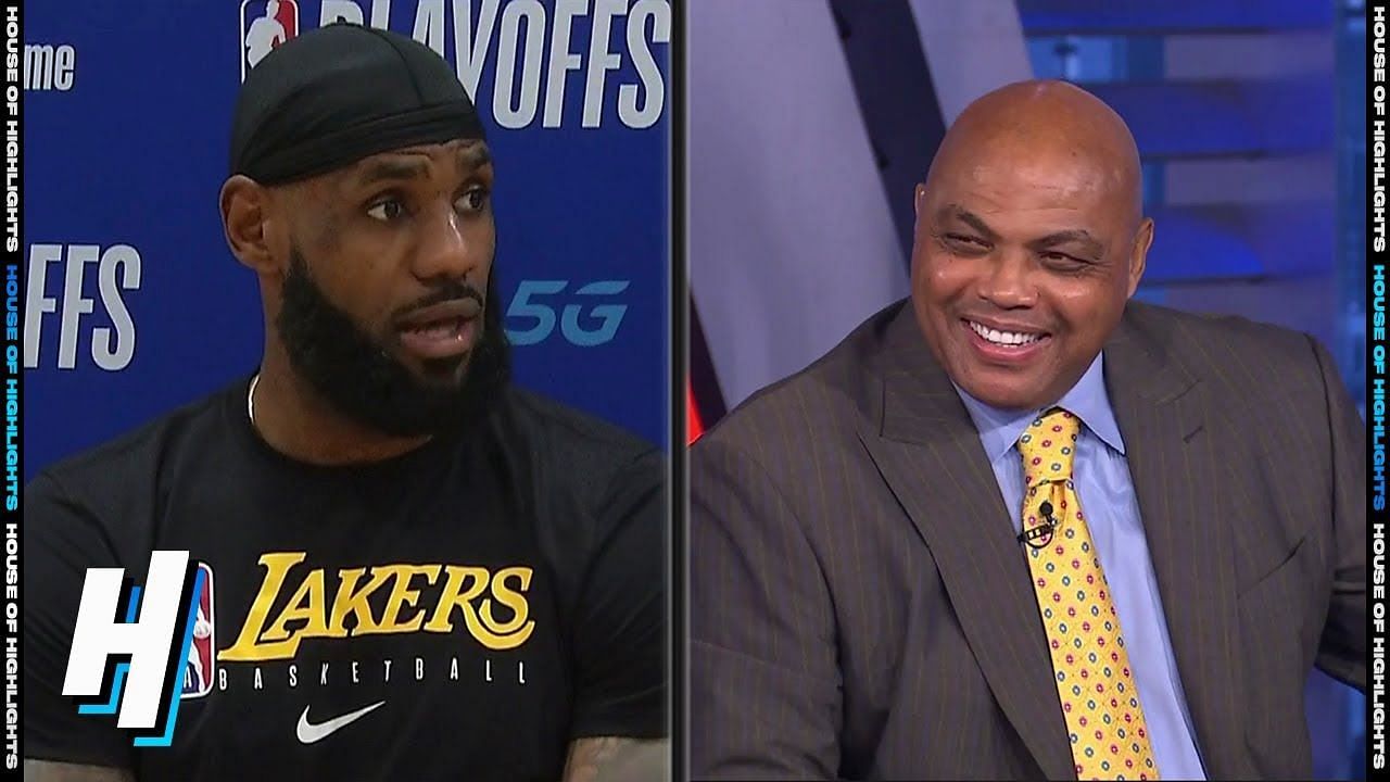 Charles Barkley includes LeBron James to his Mount Rushmore of NBA greats. [Photo: YouTube]