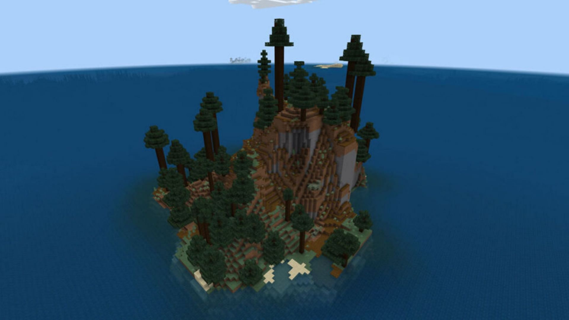 This seed has a great spawn for a survival challenge (Image via MSkip the Tutorial/YouTube)