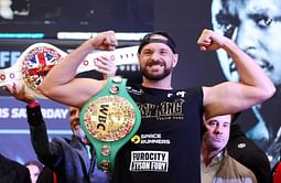 Watch: Tyson Fury and John Fury run and shadowboxing on vacation