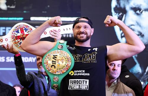 Tyson Fury v Dillian Whyte - Weigh-in