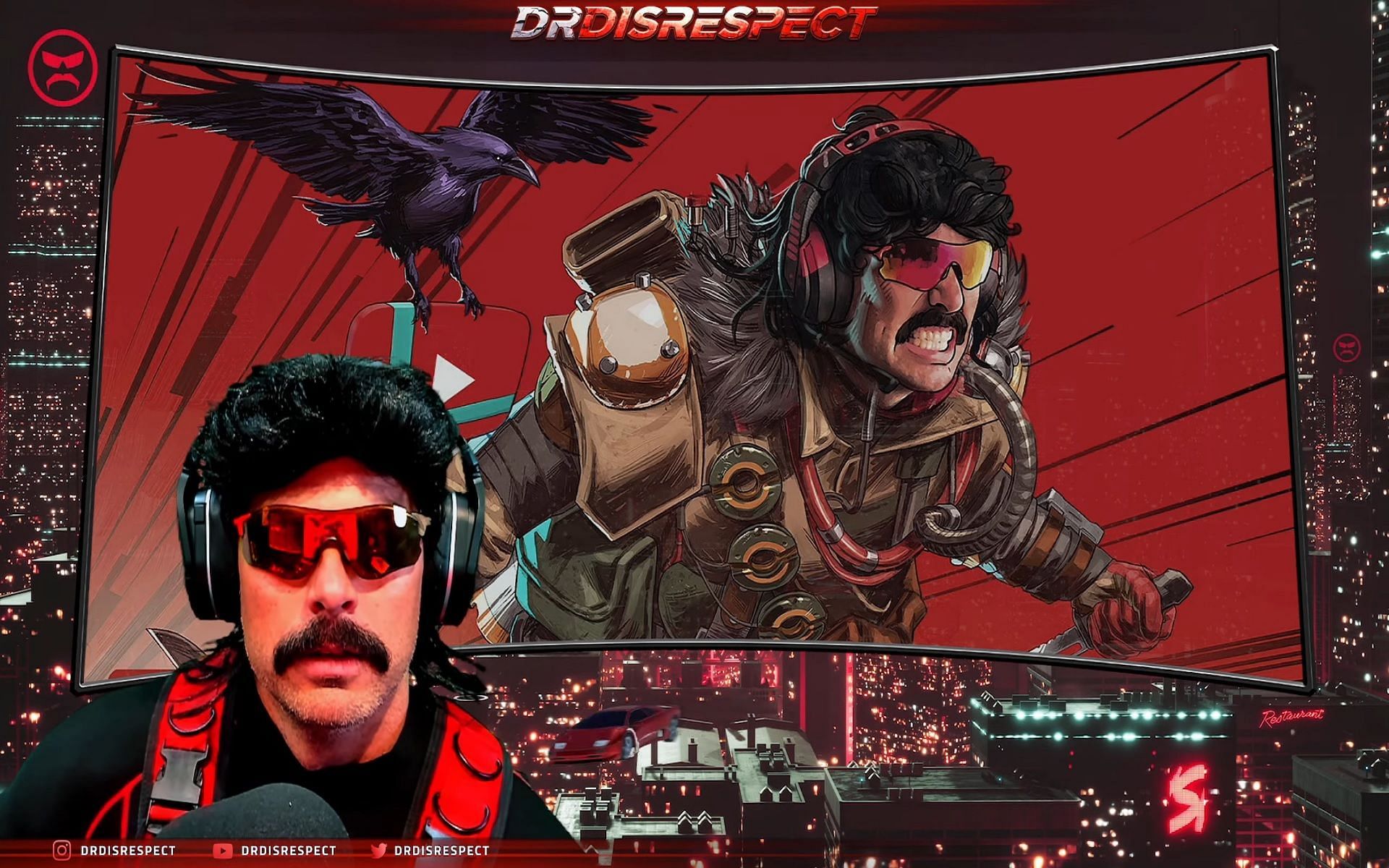 Dr DisRespect discussing Rampart (Image via DrDisrespect/YouTube)