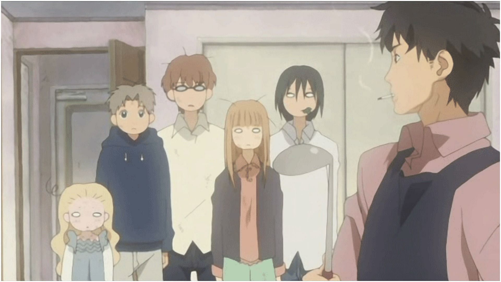 All key characters of the anime Honey &amp; Clover (Image via J.C.Staff)