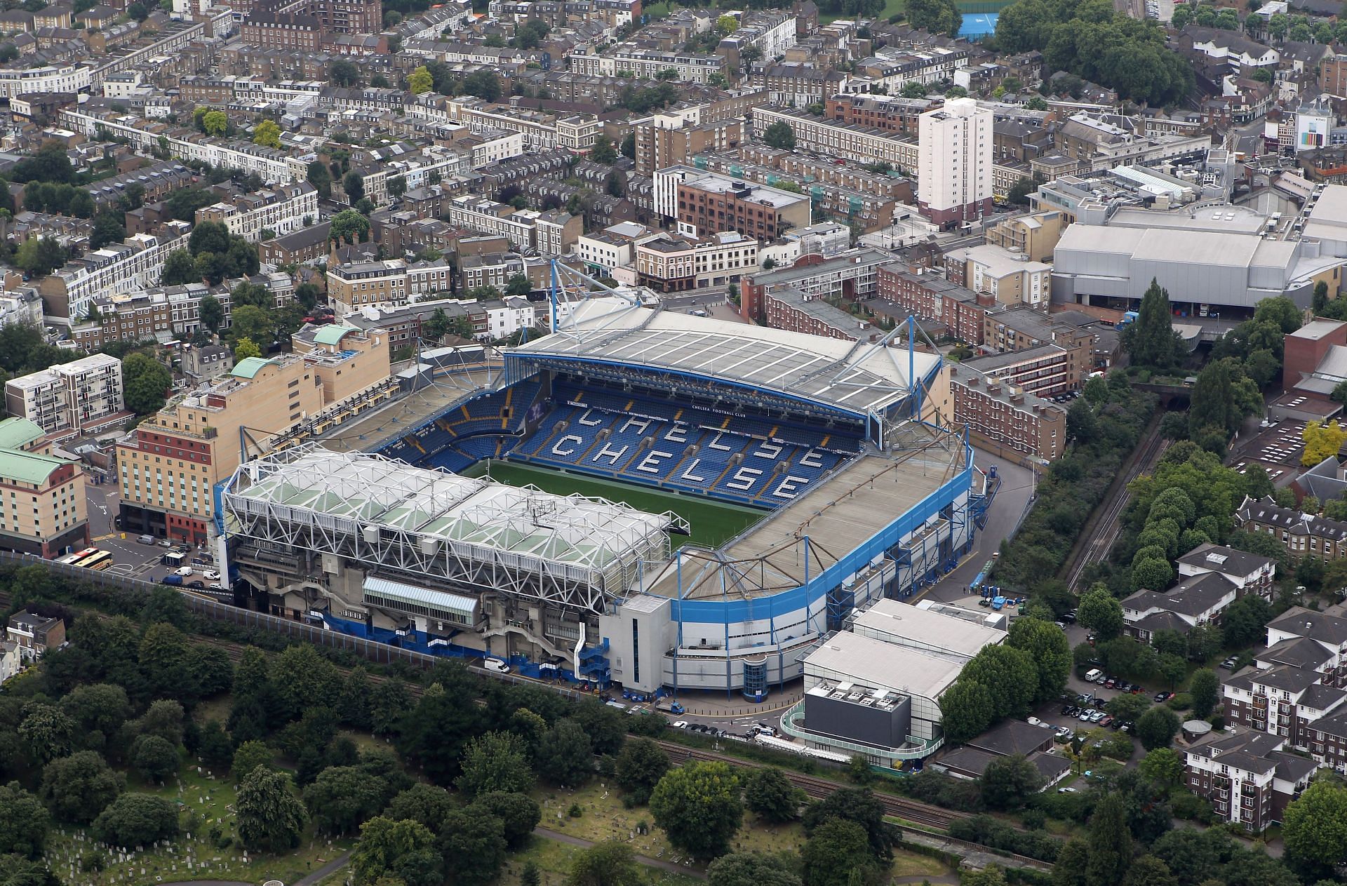 Chelsea Football Club - Stamford Bridge Aerial
