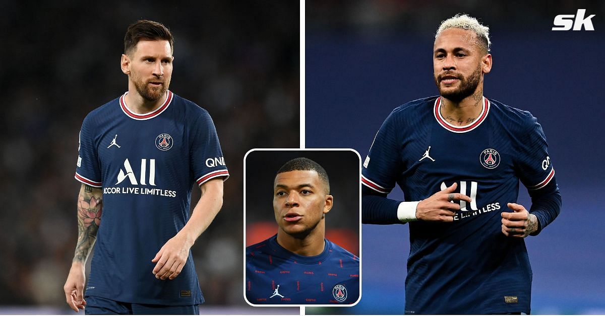 Mbappe reveals advice given by PSG pair Messi and Neymar.