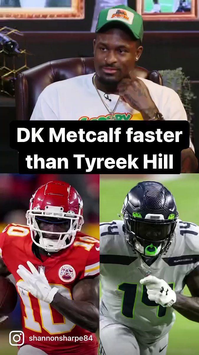 Seahawks WR DK Metcalf resumes annual chatter of racing Dolphins' Tyreek  Hill