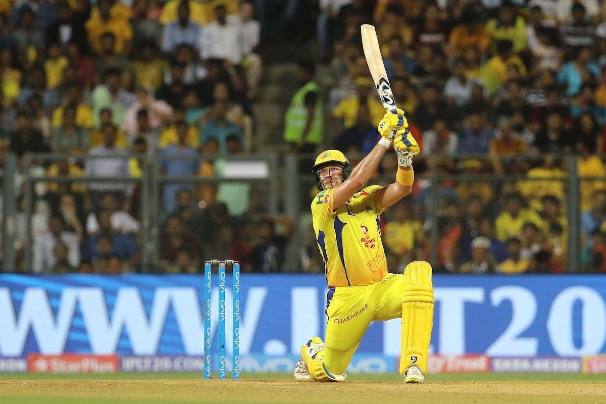 Shane Waston in action for Chennai Super Kings