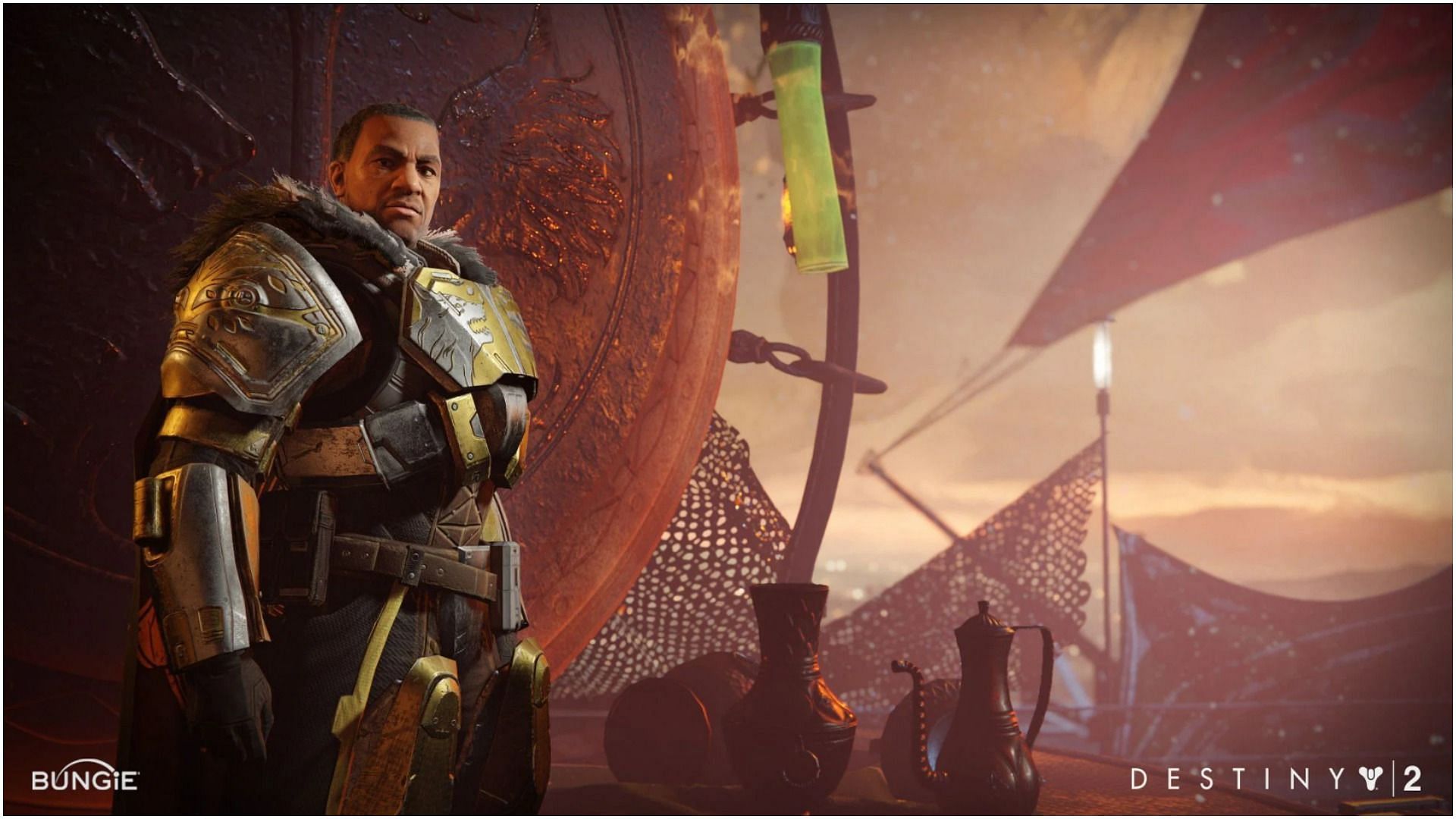 Iron Banner vendor in the Tower (Image via Bungie)