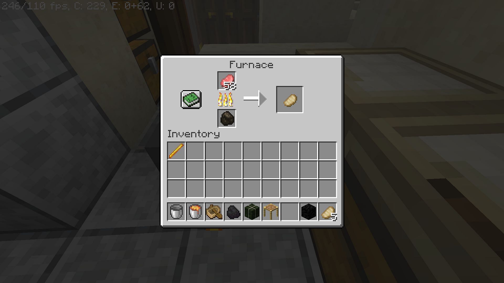 Charcoal (Image via Minecraft)