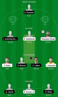ROM vs BUL Fantasy Suggestion Team 1