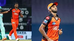 Why are T Natarajan and Washington Sundar not playing today's DC vs SRH match?