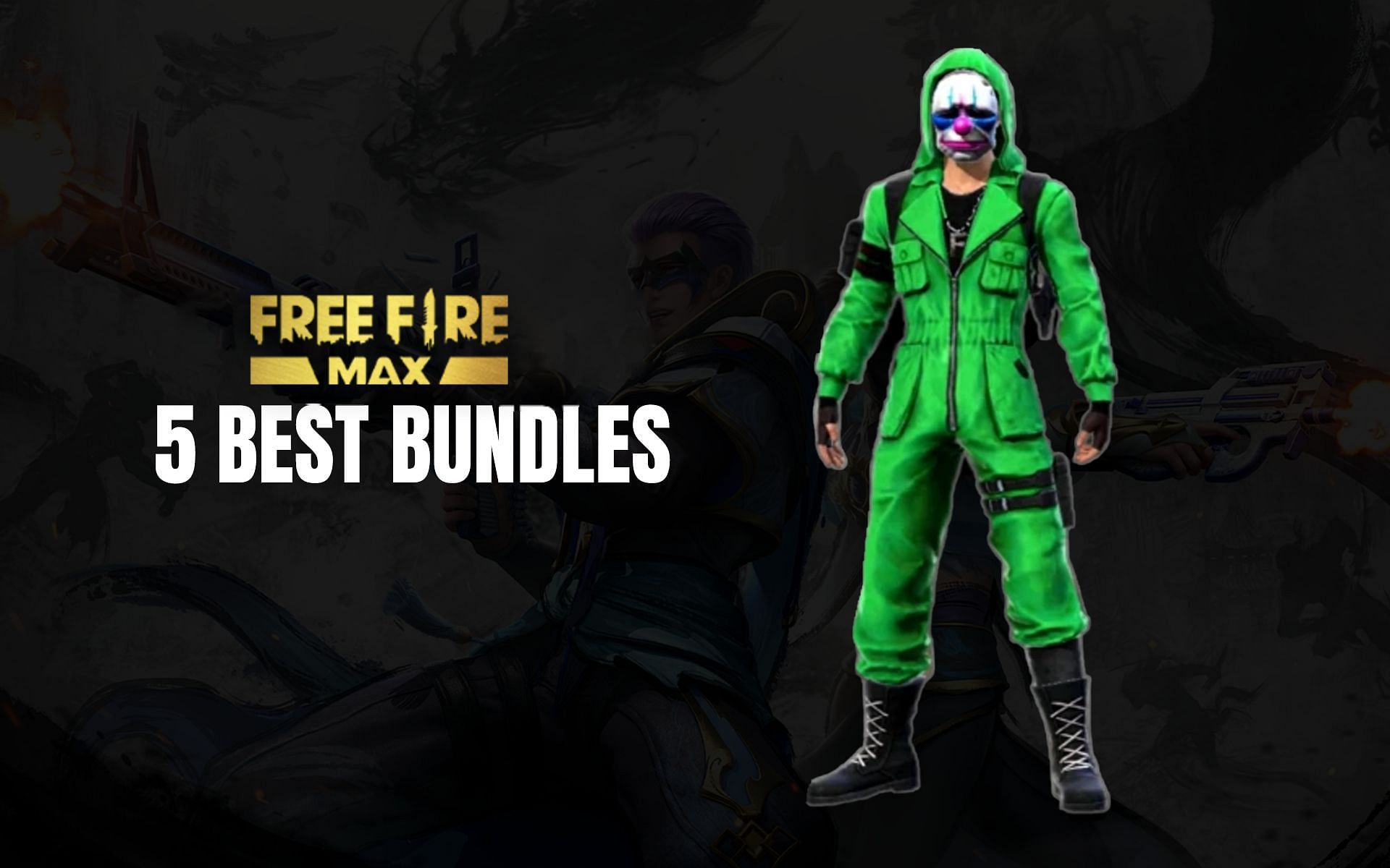 The five best Free Fire MAX bundles released by the developers (Image via Sportskeeda)