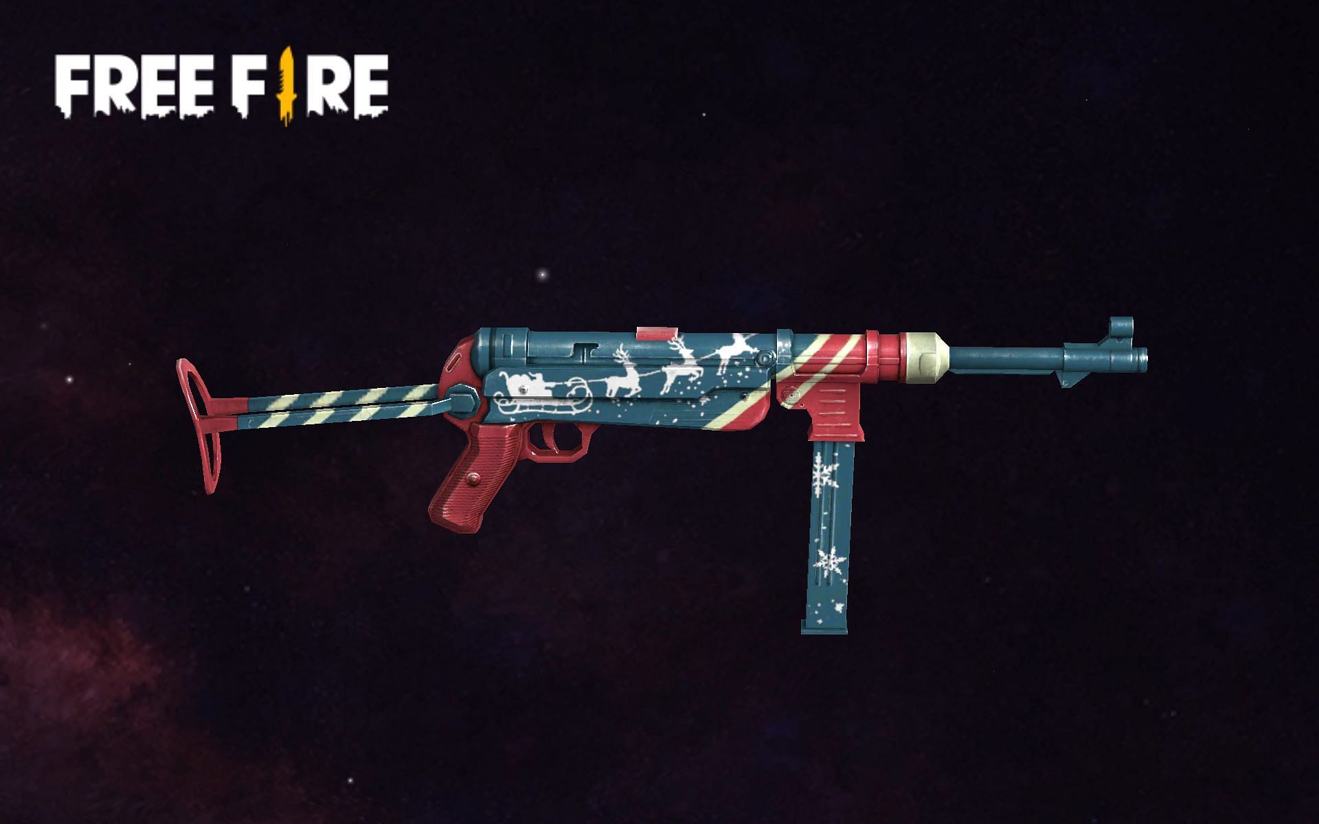 This is the gun skin that gamers can get after opening the weapon loot crate (Image via Garena)