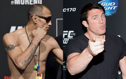 Tony Ferguson (left) & Chael Sonnen (right)