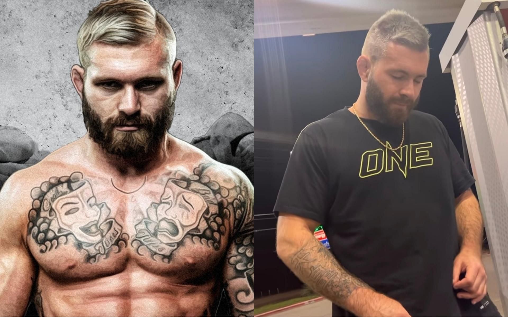 Gordon Ryan (middle) dances to what ONE Championship is doing for his sport. (Images courtesy: ONE Championship, @gordonlovesjiujitsu on Instagram)