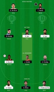 KKR vs LSG Dream11 Fantasy Tip #1