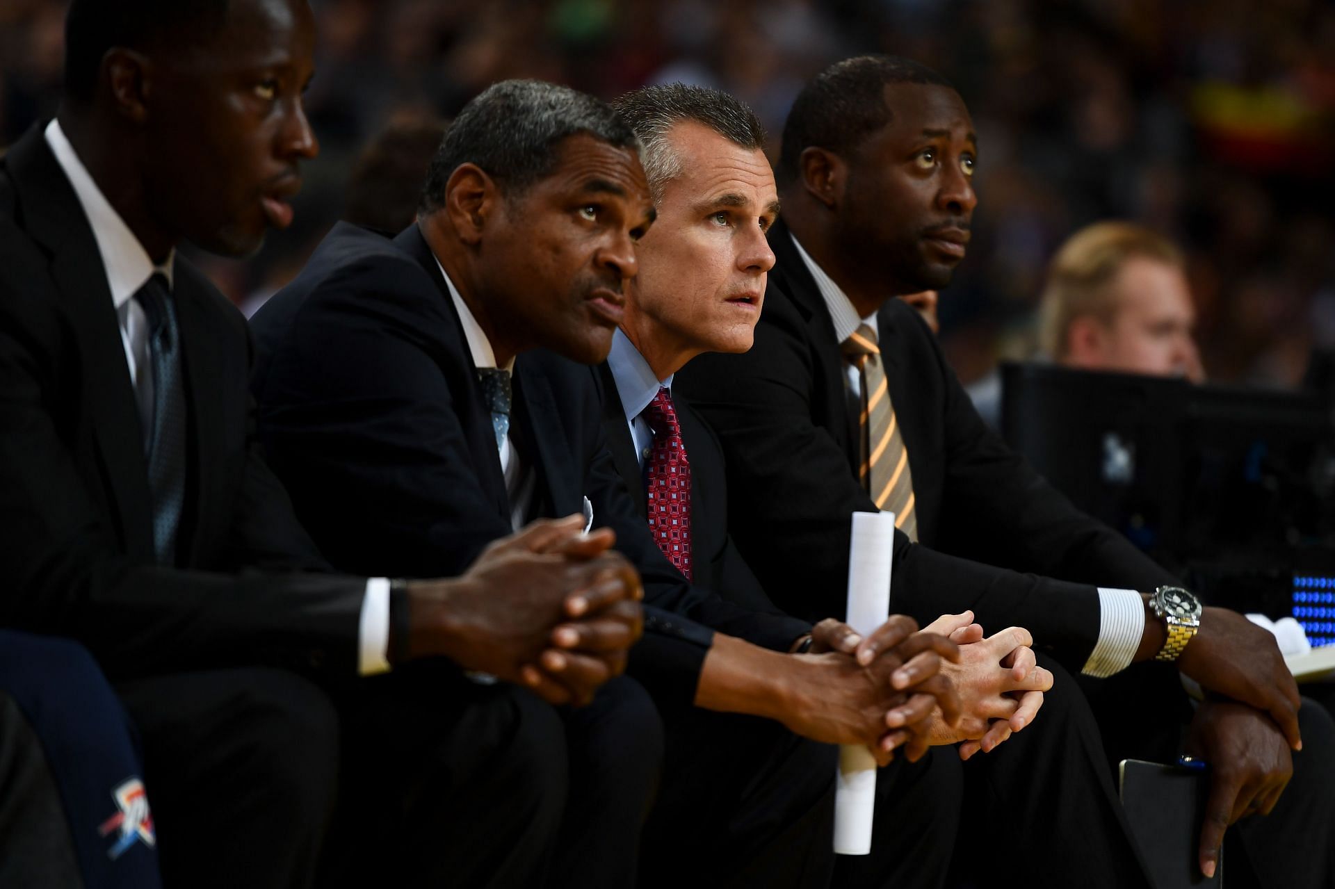 Anthony Grant, Maurice Cheeks, Billy Donovan and Adrian Griffin.