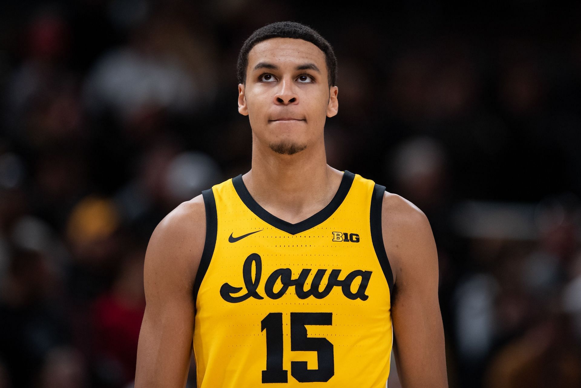 Iowa Hawkeyes sophomore forward Keegan Murray