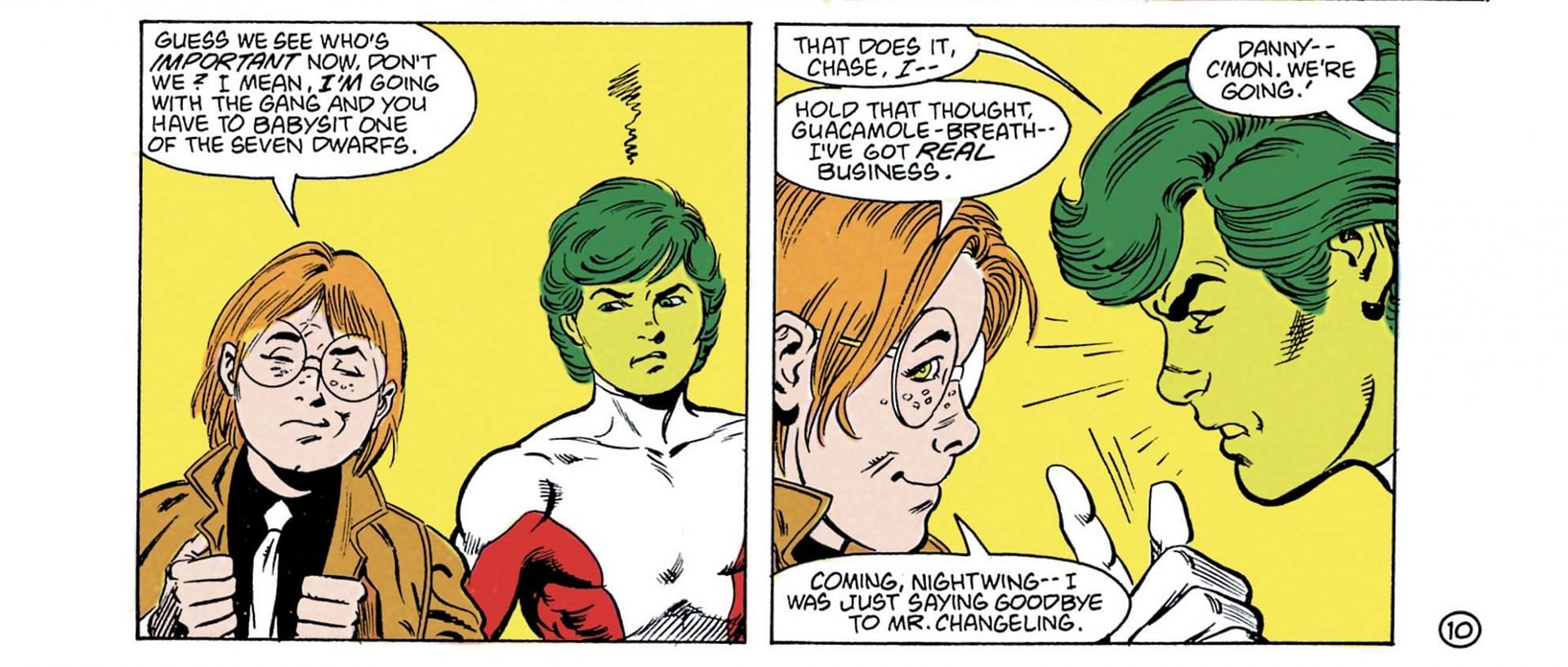 The New Teen Titans (1984) #42 (Image via DC Comics)