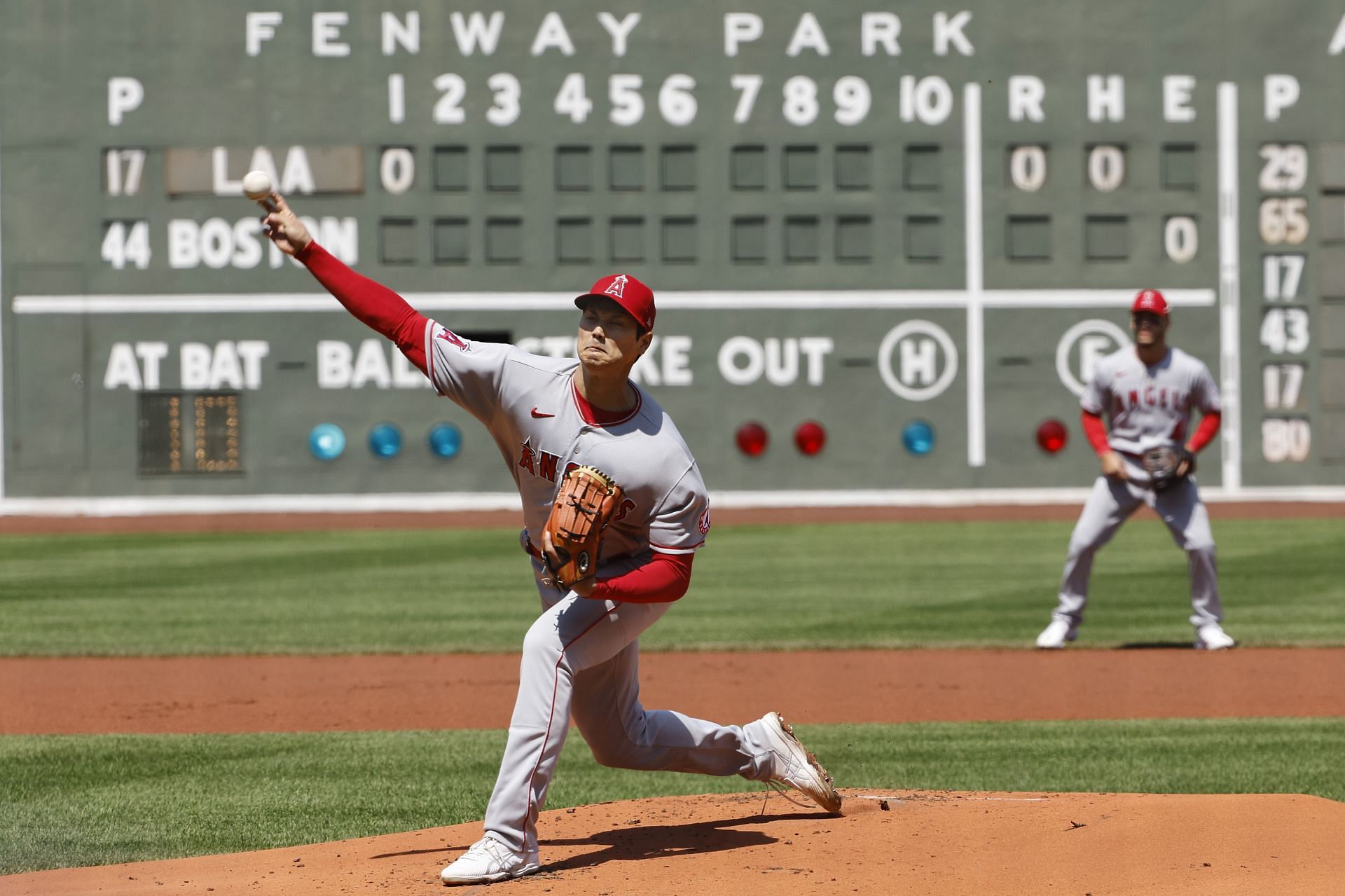 Los Angeles Angels v Boston Red Sox