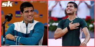 "I don't think there's a limit to what I can achieve" - Carlos Alcaraz after beating Novak Djokovic in the Madrid SF
