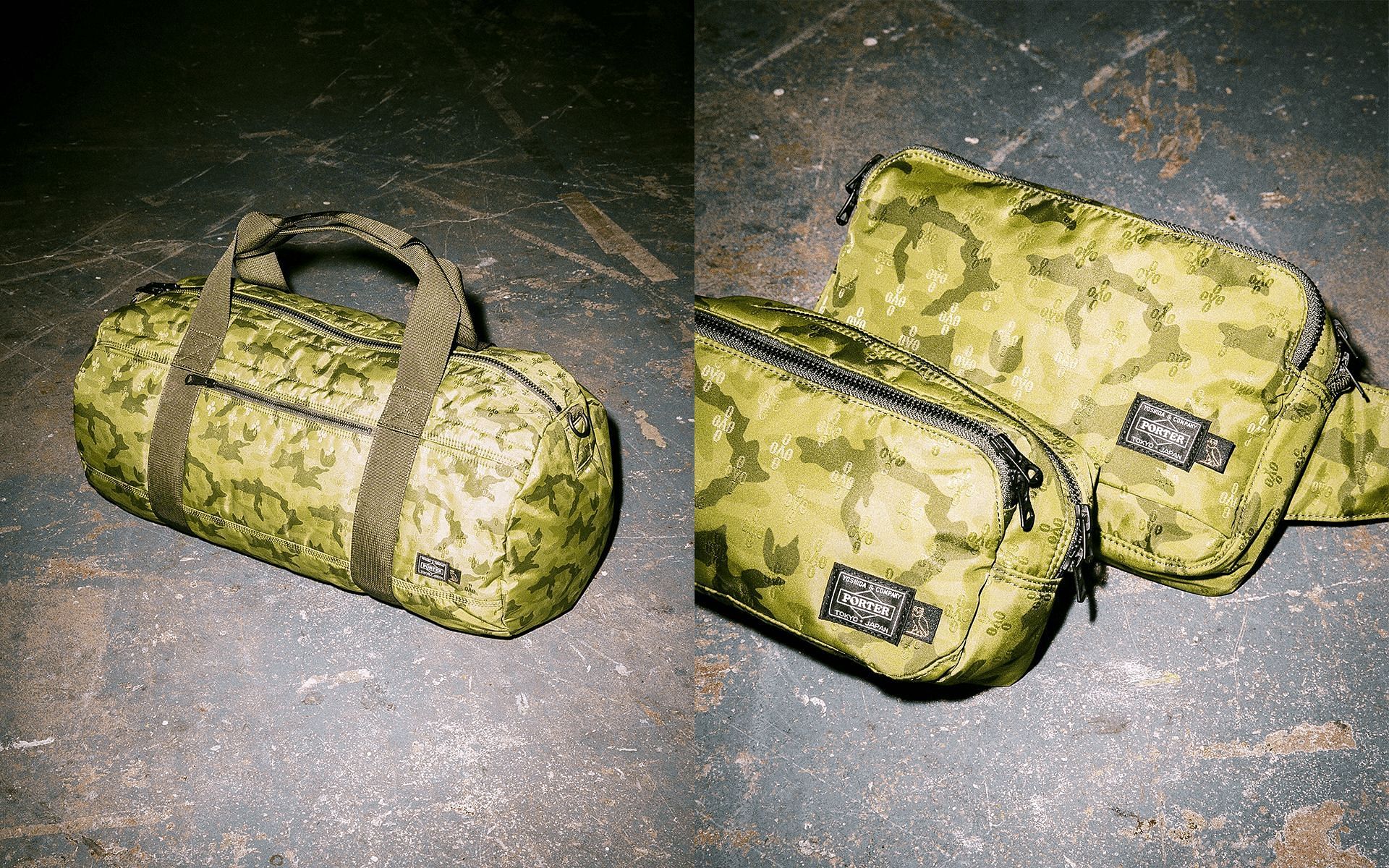 Drake&#039;s OVO x Porter bag collection (Image via October&#039;s Very Own)