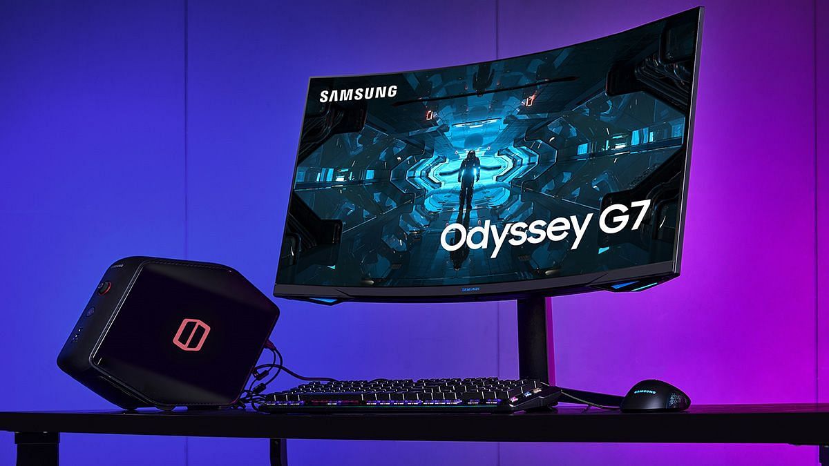 Samsung Odyssey G7 27-inch (Image via Samsung)