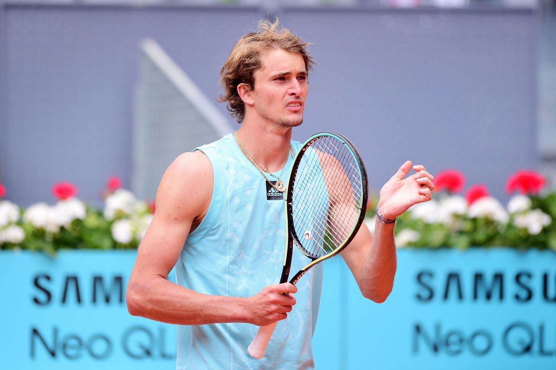 Alexander Zverev is still in the hunt to defend his title in Madrid