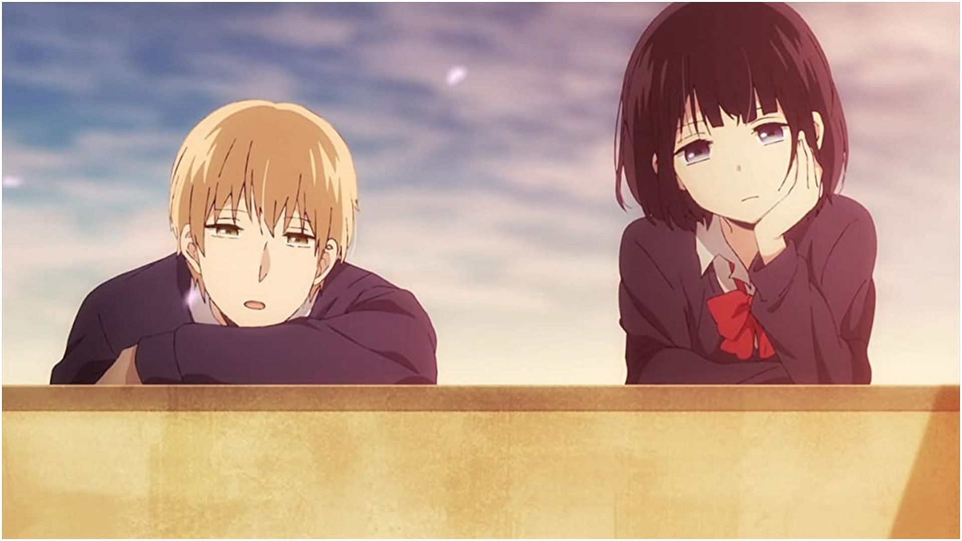 Mugi Awaya and Hanabi Yasuraoka, as seen in the anime (Image via Lerche)