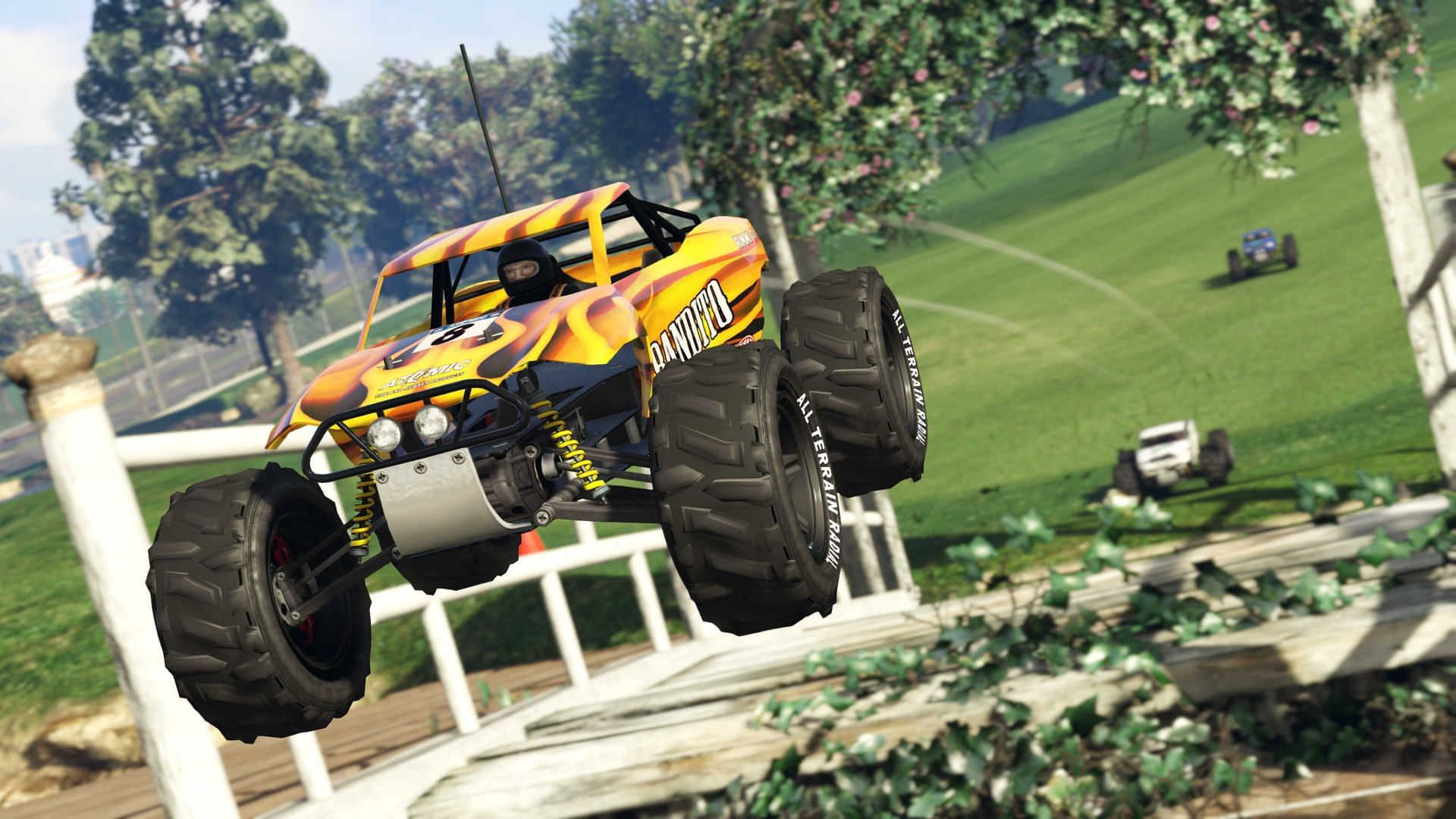 It&#039;s used in RC Bandito Races in GTA Online (Image via Rockstar Games)