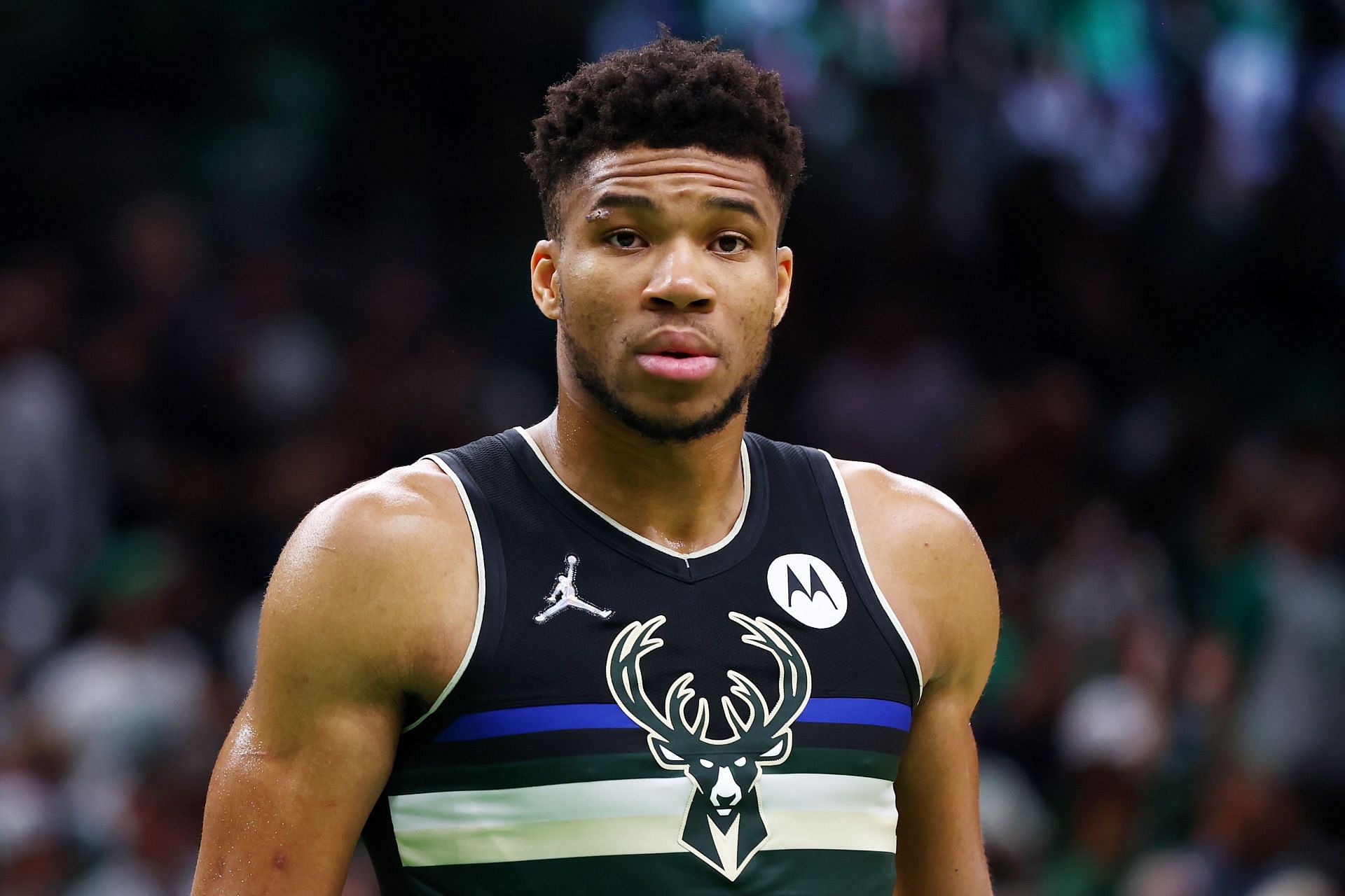 Giannis Antetokounmpo of the Milwaukee Bucks