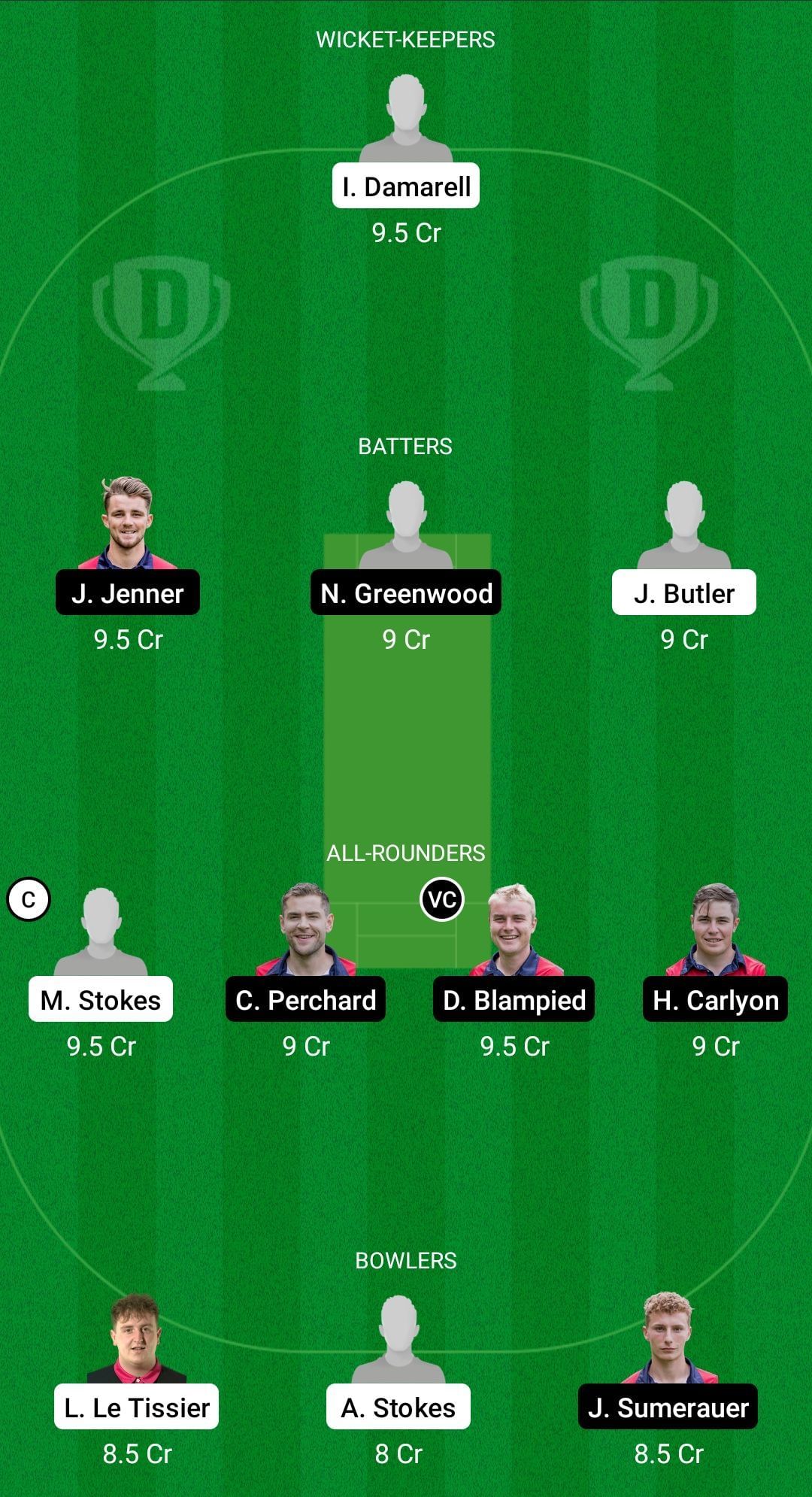 GSY vs JER Dream11 Prediction