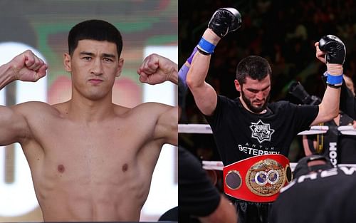 Dmitry Bivol (left) and Artur Beterbiev (right)