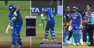 [Watch] Rohit Sharma in disbelief as DRS rules him out after Sheldon Jackson's one-handed stunner