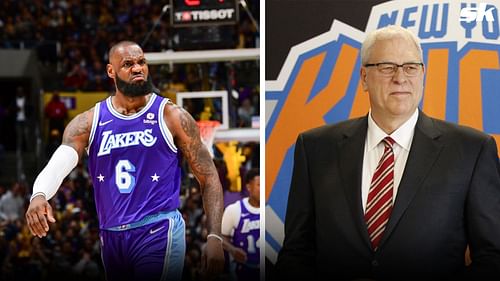 Phil Jackson and LeBron James haven't always seen eye-to-eye on matters.