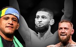 The "Conor McGregor effect" and having "bootlickers" around can lead to Khamzat Chimaev's downfall, says Gilbert Burns